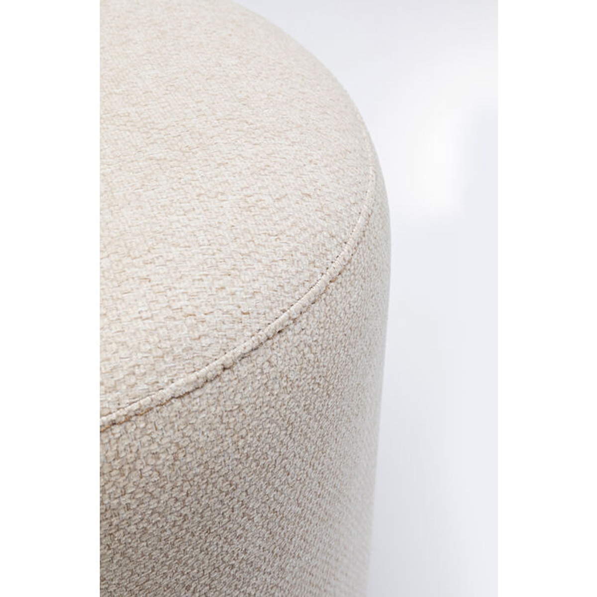 Tabouret 36cm CHERRY Kare design crème-noir