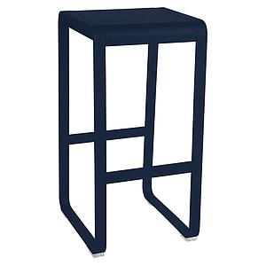 Tabouret de bar BELLEVIE Fermob Bleu Abysse