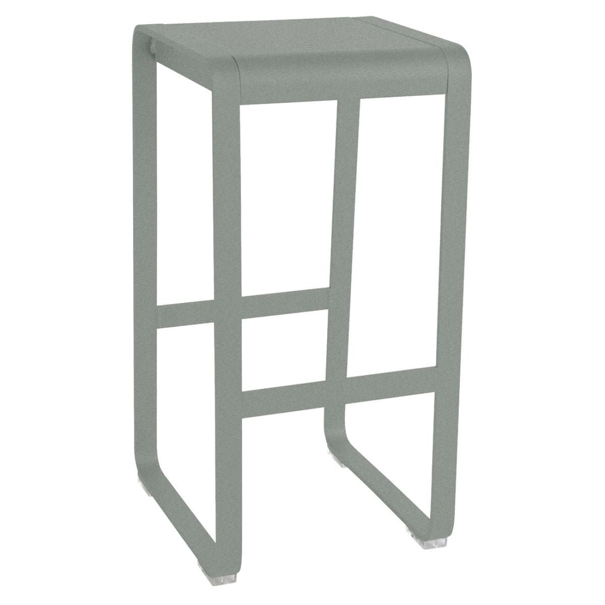 Tabouret de bar BELLEVIE Fermob gris lapilli