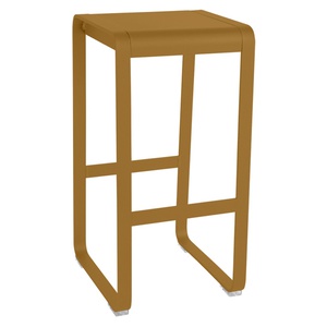 Tabouret de bar BELLEVIE Fermob pain d'épices 