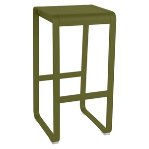 Tabouret de bar BELLEVIE Fermob vert pesto