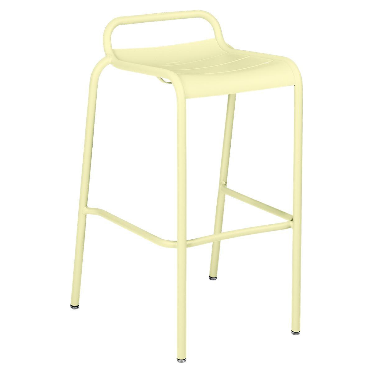 Tabouret de bar LUXEMBOURG Fermob citron givré