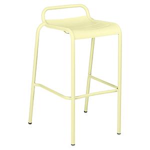 Tabouret de bar LUXEMBOURG Fermob citron givré