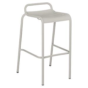 Tabouret de bar LUXEMBOURG Fermob gris argile