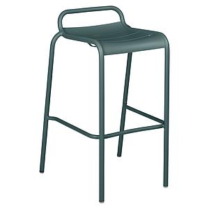Tabouret de bar LUXEMBOURG Fermob gris orage