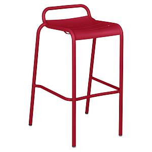 Tabouret de bar LUXEMBOURG Fermob piment