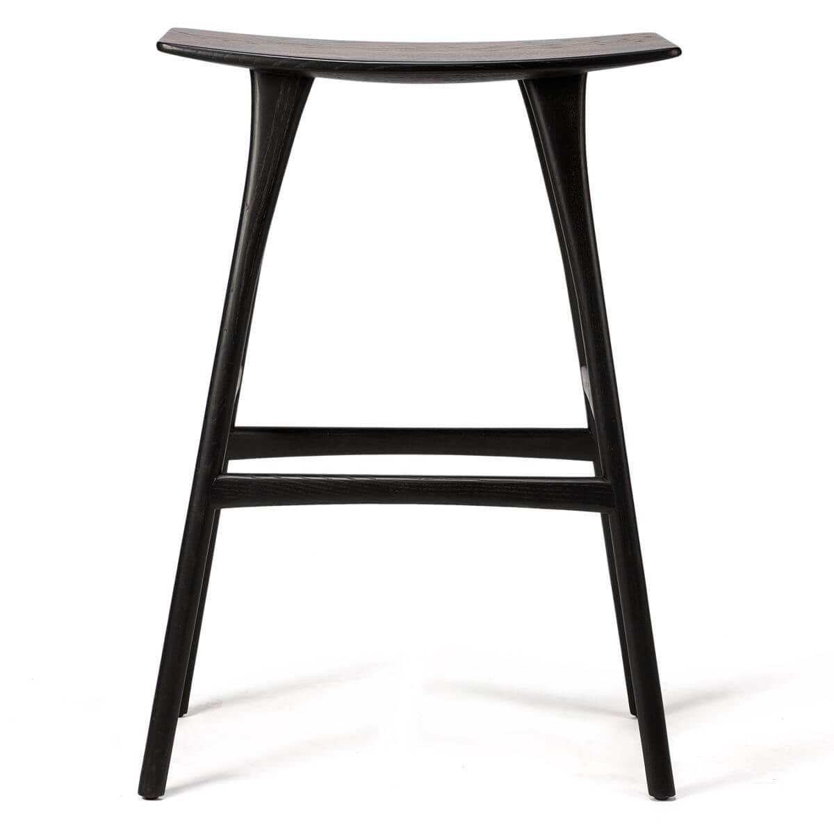  Tabouret de bar OSSO Ethnicraft Chêne noir