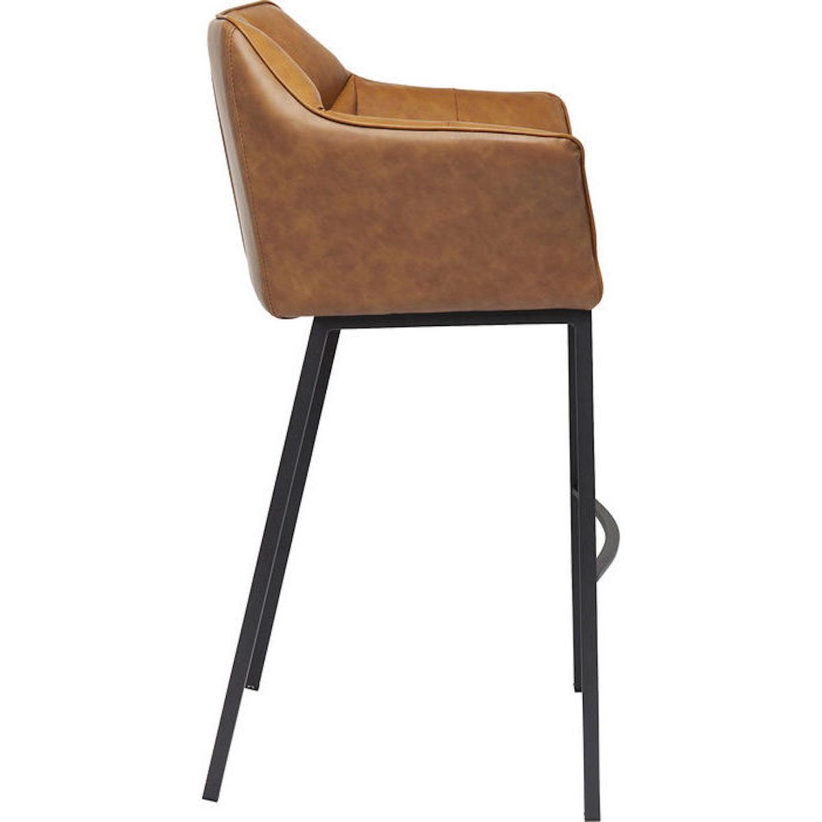 Tabouret de bar THINKTANK QUATTRO Kare Design marron