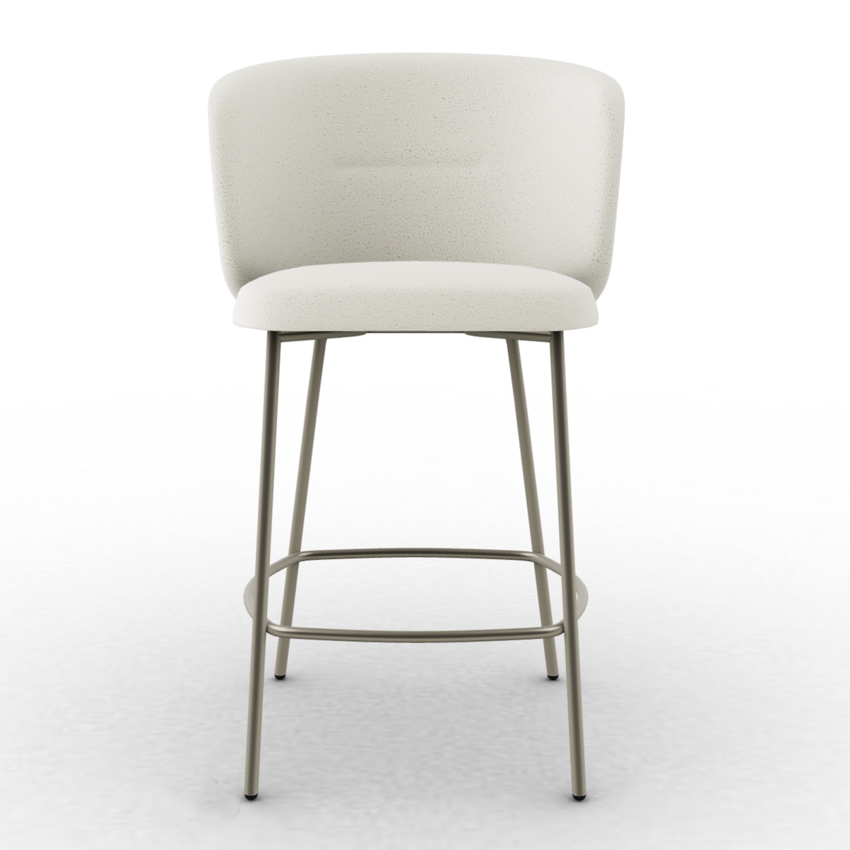 Tabouret H93cm SWELL Calligaris Pearl-crème