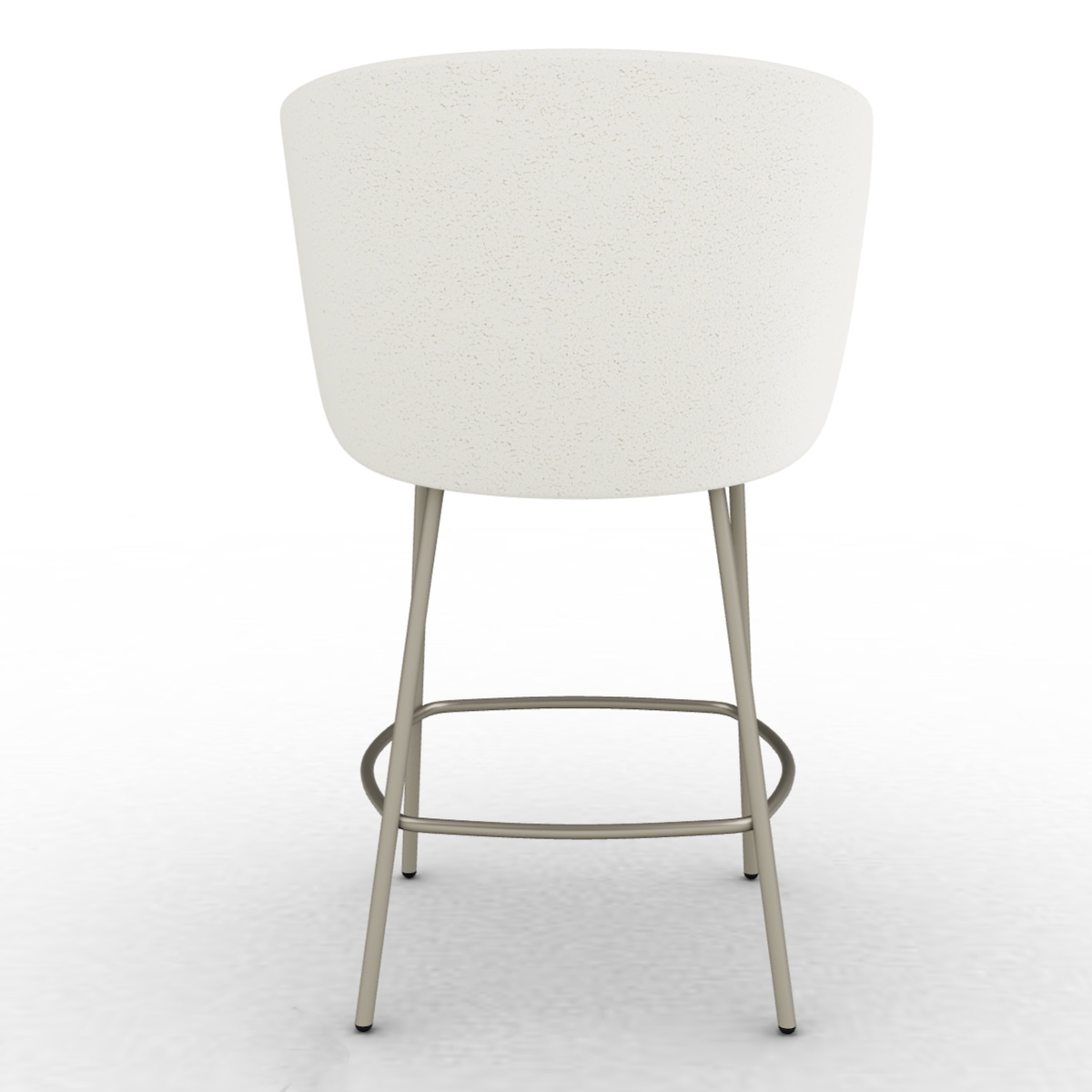 Tabouret H93cm SWELL Calligaris Pearl-crème
