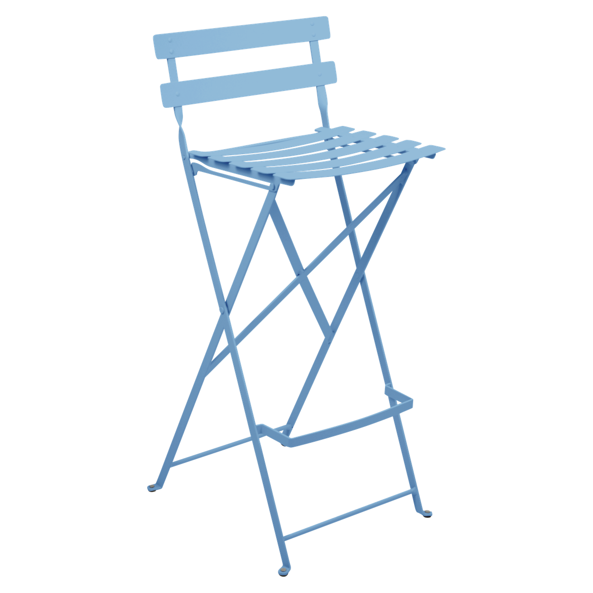 Tabouret haut BISTRO Fermob bleu maya