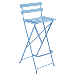 Tabouret haut BISTRO Fermob bleu maya