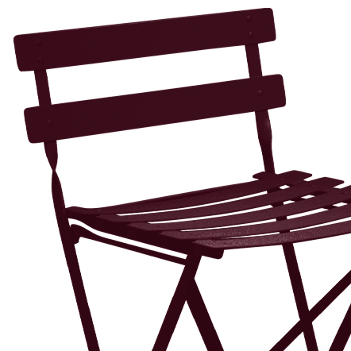 Tabouret haut BISTRO Fermob Cerise noire