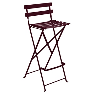 Tabouret haut BISTRO Fermob Cerise noire