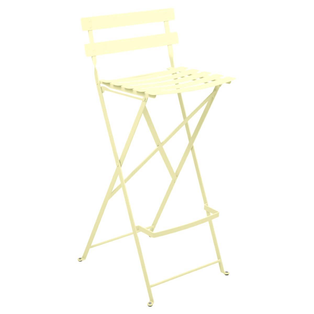 Tabouret haut BISTRO Fermob citron givré