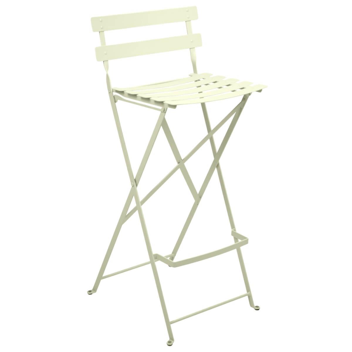 Tabouret haut BISTRO Fermob Tilleul