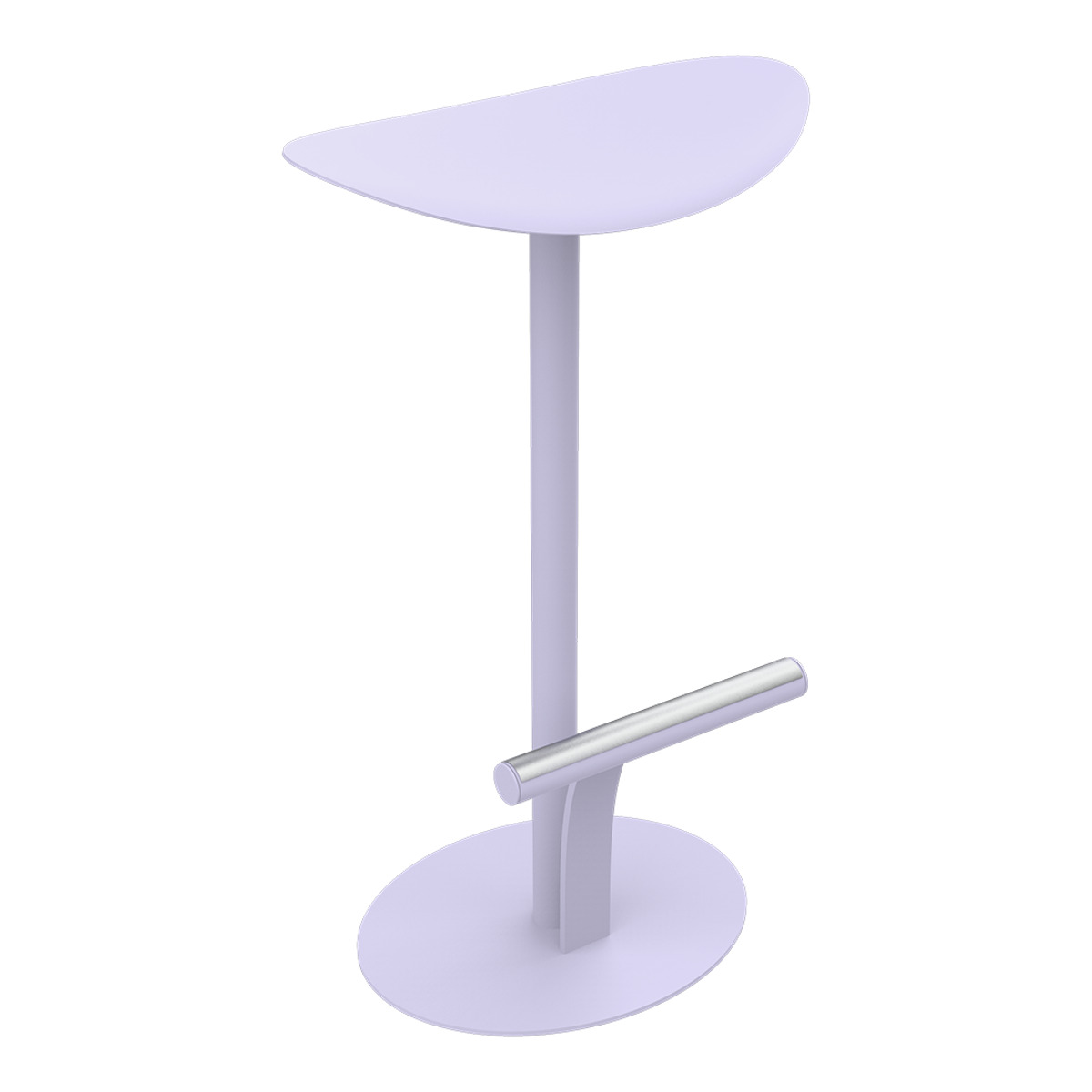 Tabouret haut BOLDER Fermob guimauve 