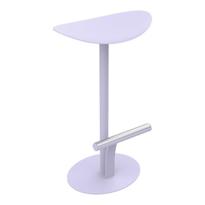 Tabouret haut BOLDER Fermob guimauve 