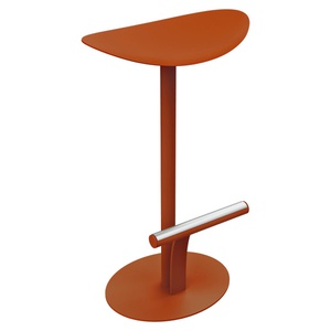 Tabouret haut BOLDER Fermob orange confite