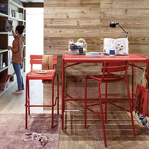 Tabouret haut Luxembourg Fermob menthe glaciale