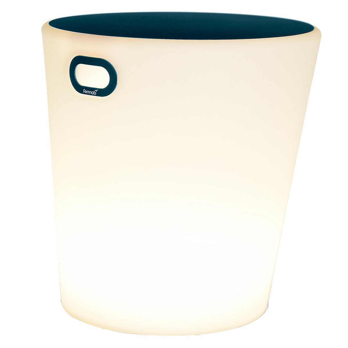 Tabouret lumineux INOUI Fermob bleu acapulco