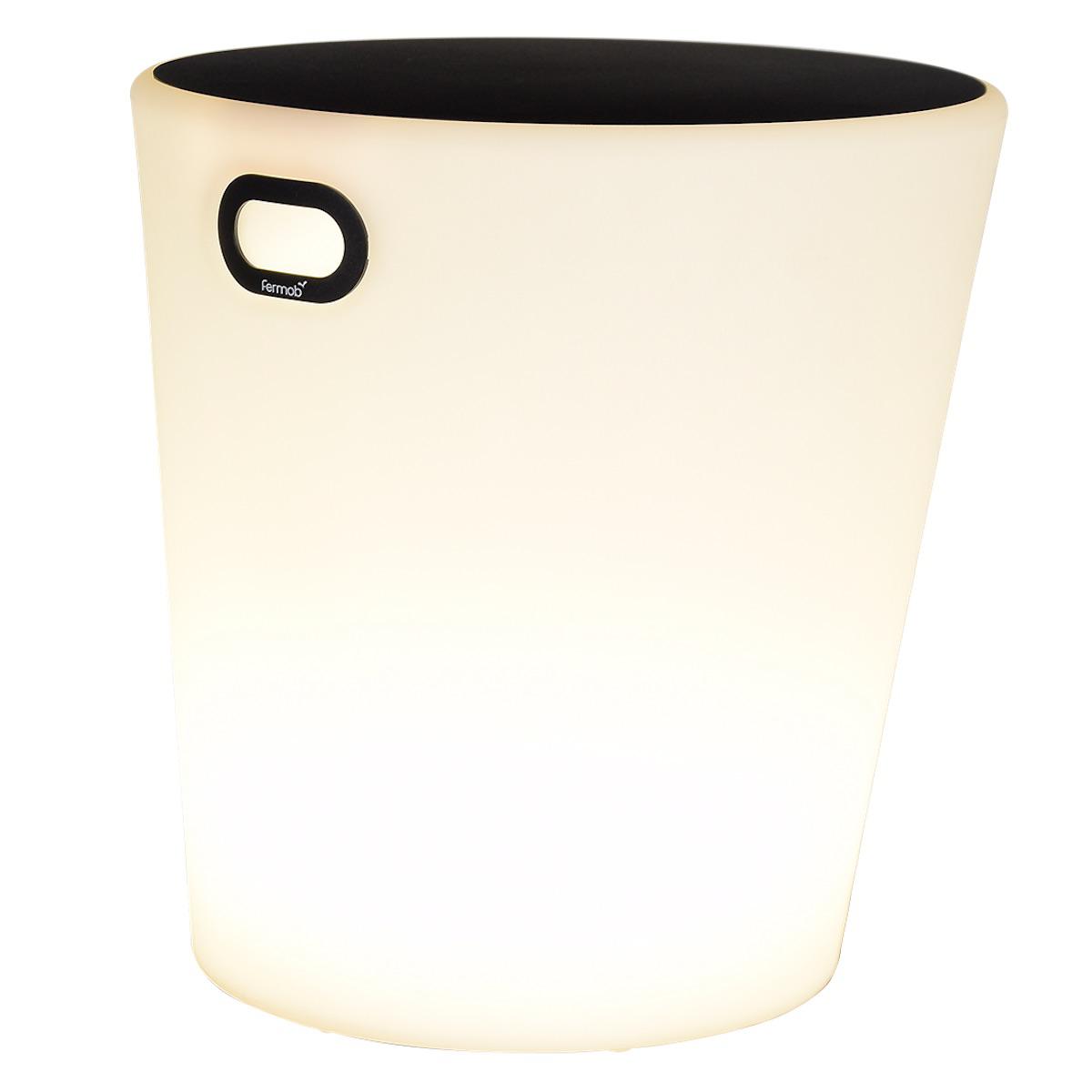 Tabouret lumineux INOUI Fermob carbone