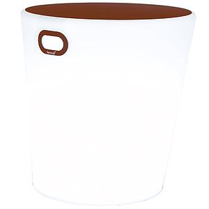Tabouret lumineux INOUI Fermob rouge ocre