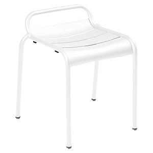 Tabouret LUXEMBOURG Fermob blanc coton