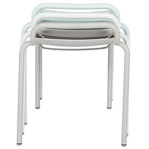 Tabouret LUXEMBOURG Fermob blanc coton