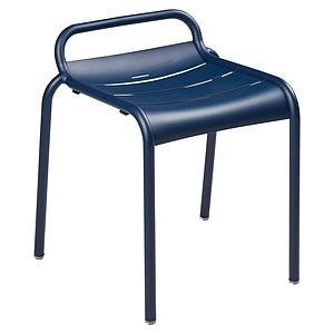 Tabouret LUXEMBOURG Fermob bleu abysse