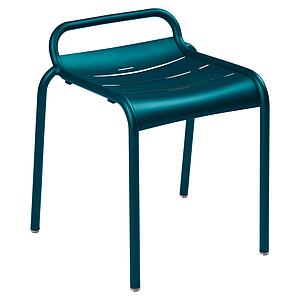Tabouret LUXEMBOURG Fermob bleu acapulco