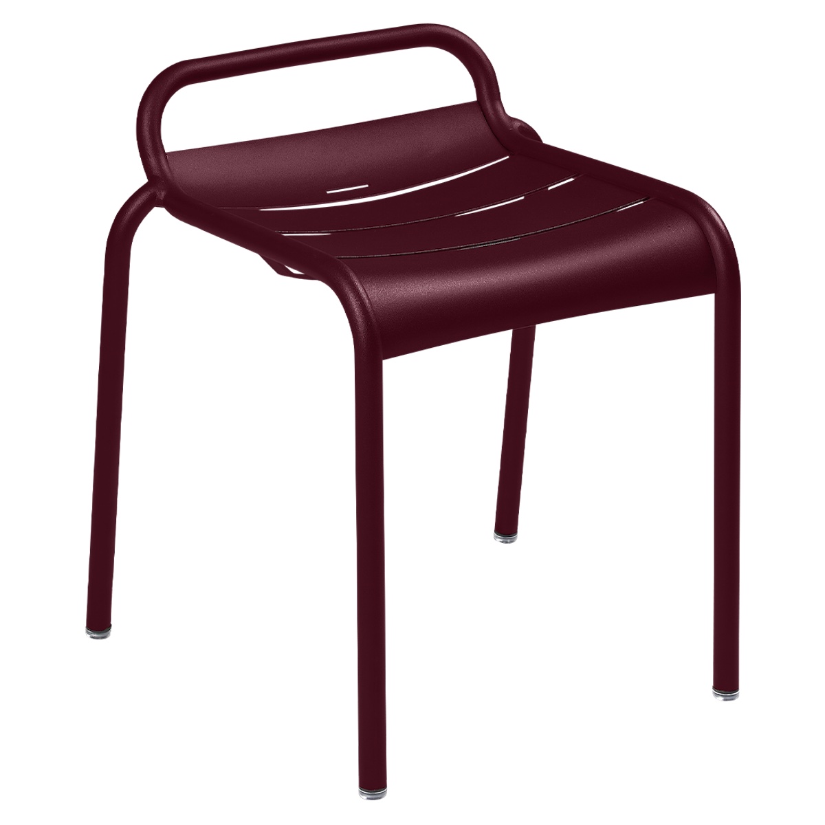 Tabouret LUXEMBOURG Fermob cerise noir
