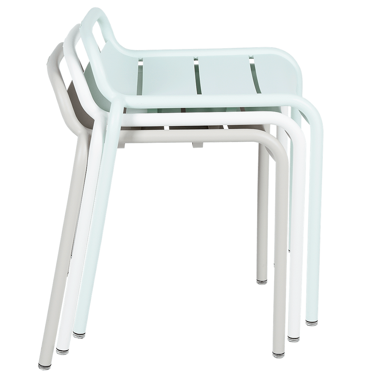 Tabouret LUXEMBOURG Fermob gris argile