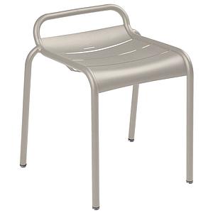 Tabouret LUXEMBOURG Fermob gris argile