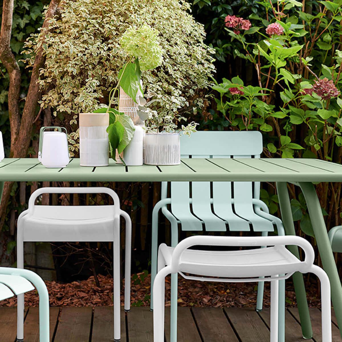 Tabouret LUXEMBOURG Fermob menthe glaciale
