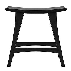 Tabouret OSSO Ethnicraft chêne noir