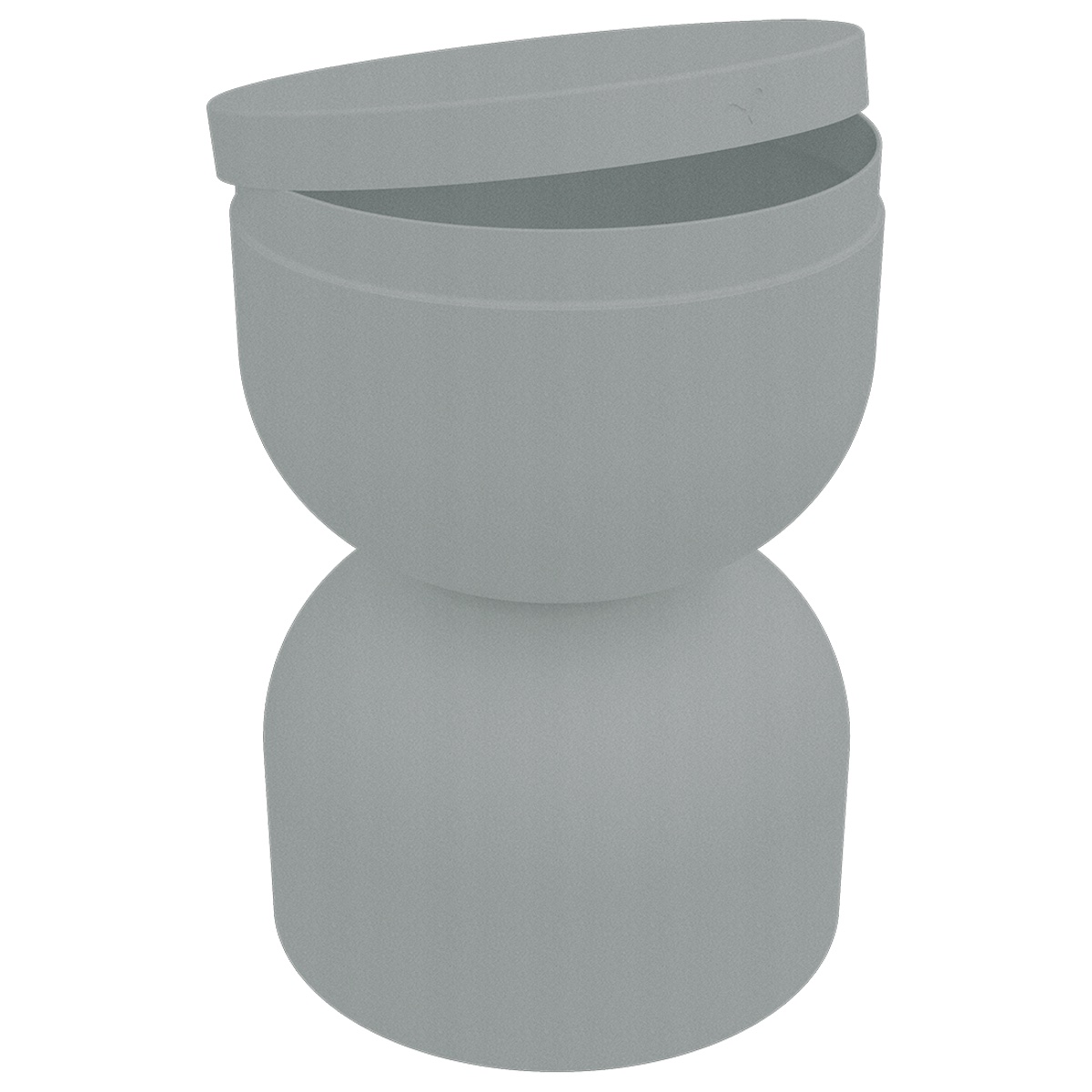Tabouret PIAPOLO Fermob gris lapili