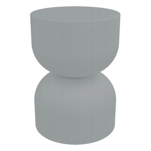 Tabouret PIAPOLO Fermob gris lapili