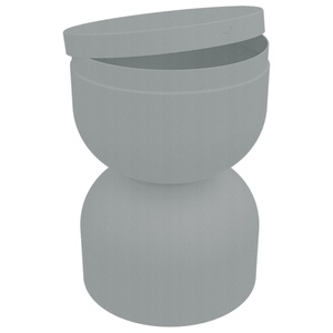 Tabouret PIAPOLO Fermob gris lapili