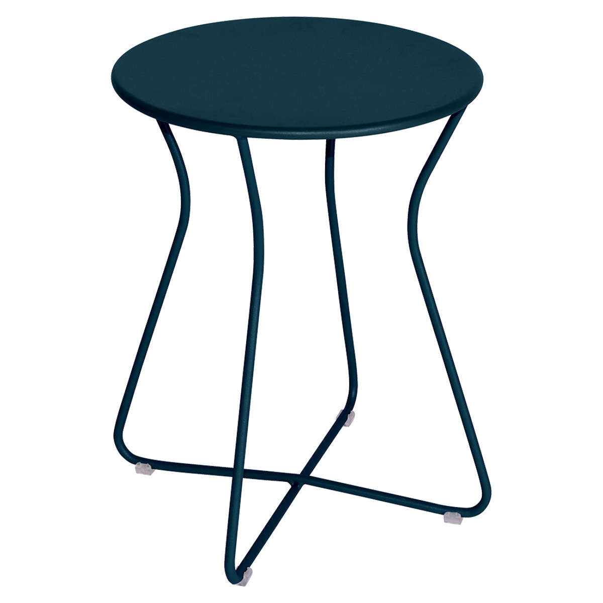 Tabouret-table d’appoint H45 COCOTTE Fermob bleu acapulco