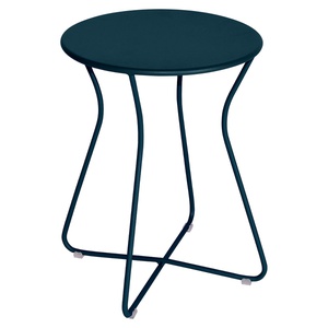 Tabouret-table d’appoint H45 COCOTTE Fermob bleu acapulco
