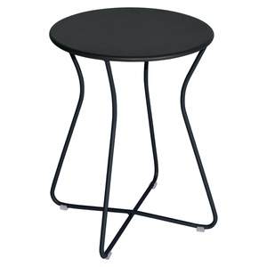 Tabouret-table d’appoint H45 COCOTTE Fermob carbone
