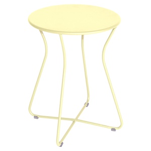 Tabouret-table d’appoint H45 COCOTTE Fermob citron givré