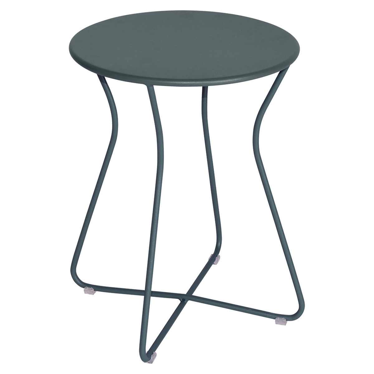 Tabouret-table d’appoint H45 COCOTTE Fermob gris orage
