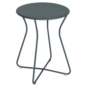 Tabouret-table d’appoint H45 COCOTTE Fermob gris orage