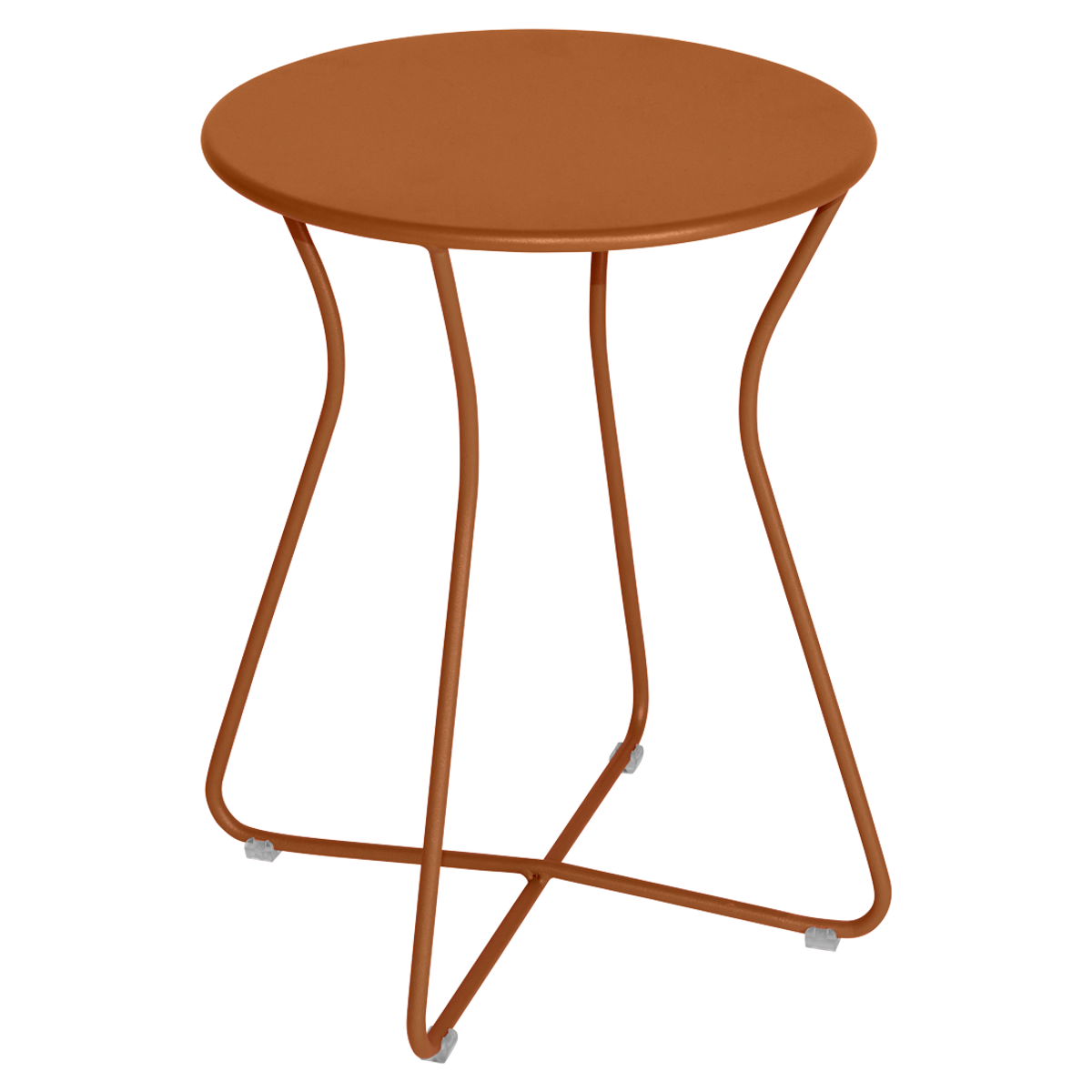 Tabouret-table d’appoint H45 COCOTTE Fermob orange confite