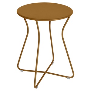 Tabouret-table d'appoint H45cm COCOTTE Fermob pain d'épices