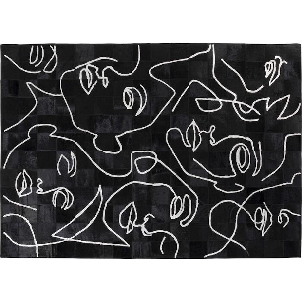Tapis 170x240cm ART FACES Kare Design