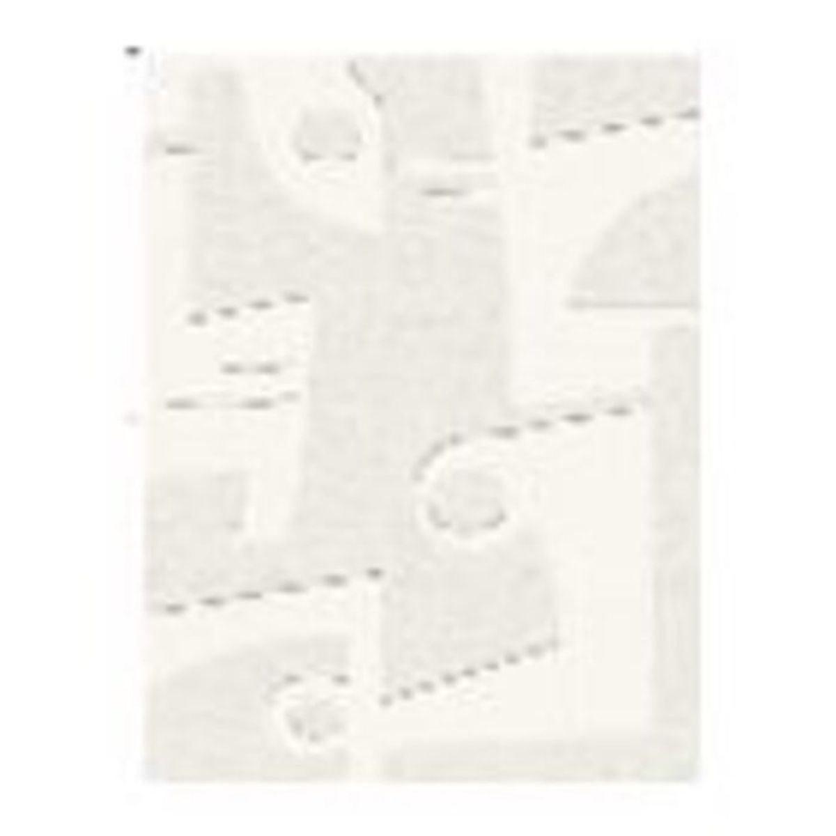 Tapis 170x240cm CONOR Kare Design blanc cassé