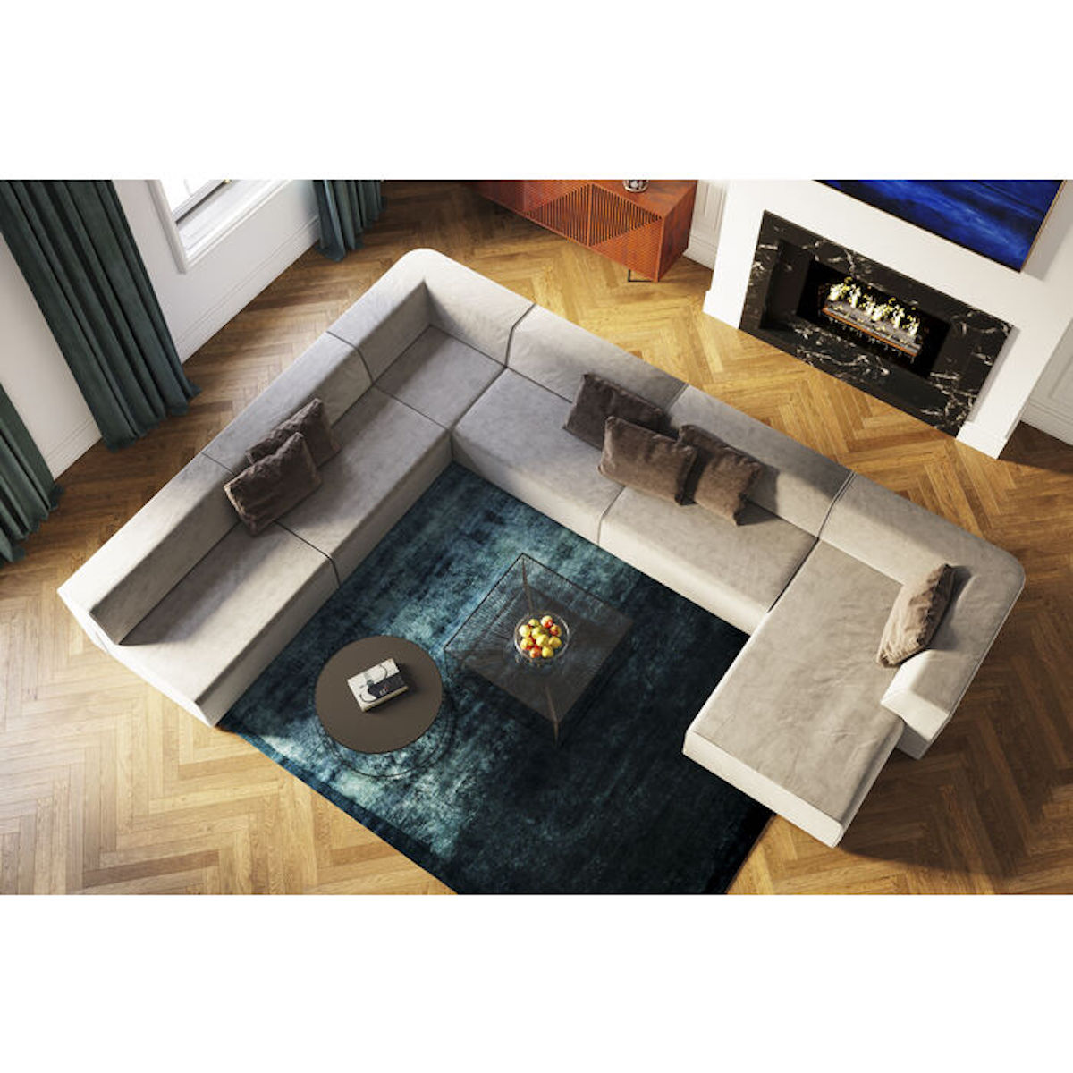 Tapis 200x300cm COSY OCEAN Kare Design